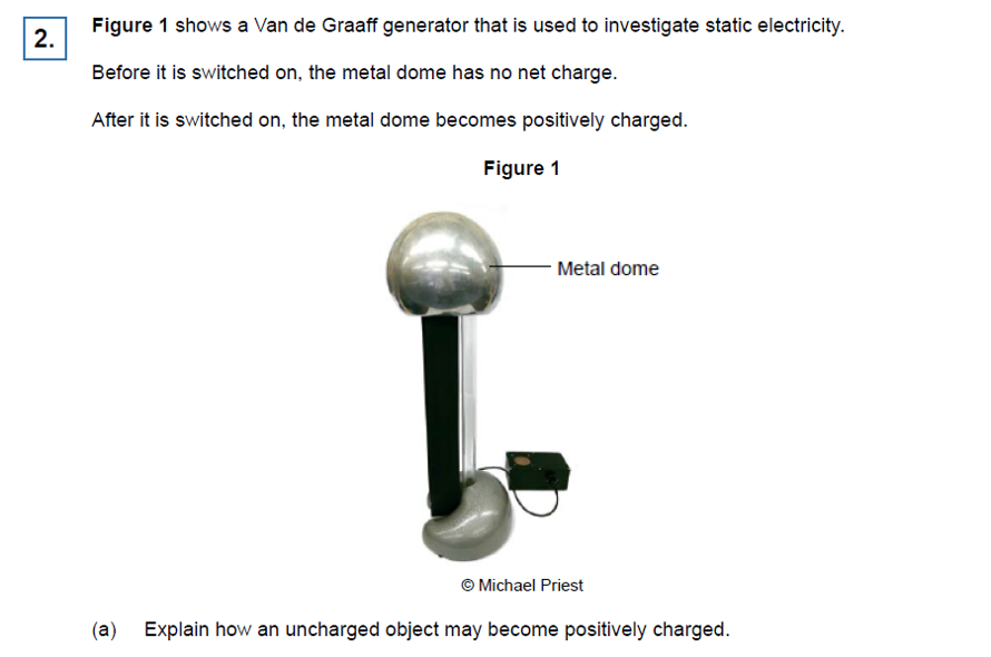 GCSE exam question